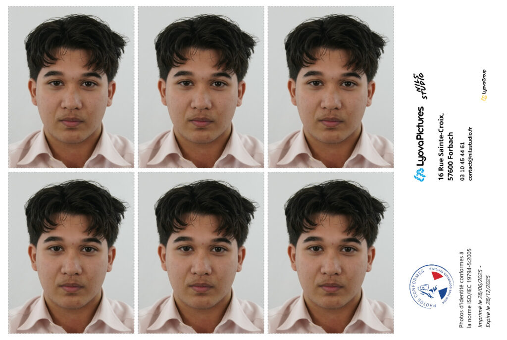 Photos d'identité professionnelles